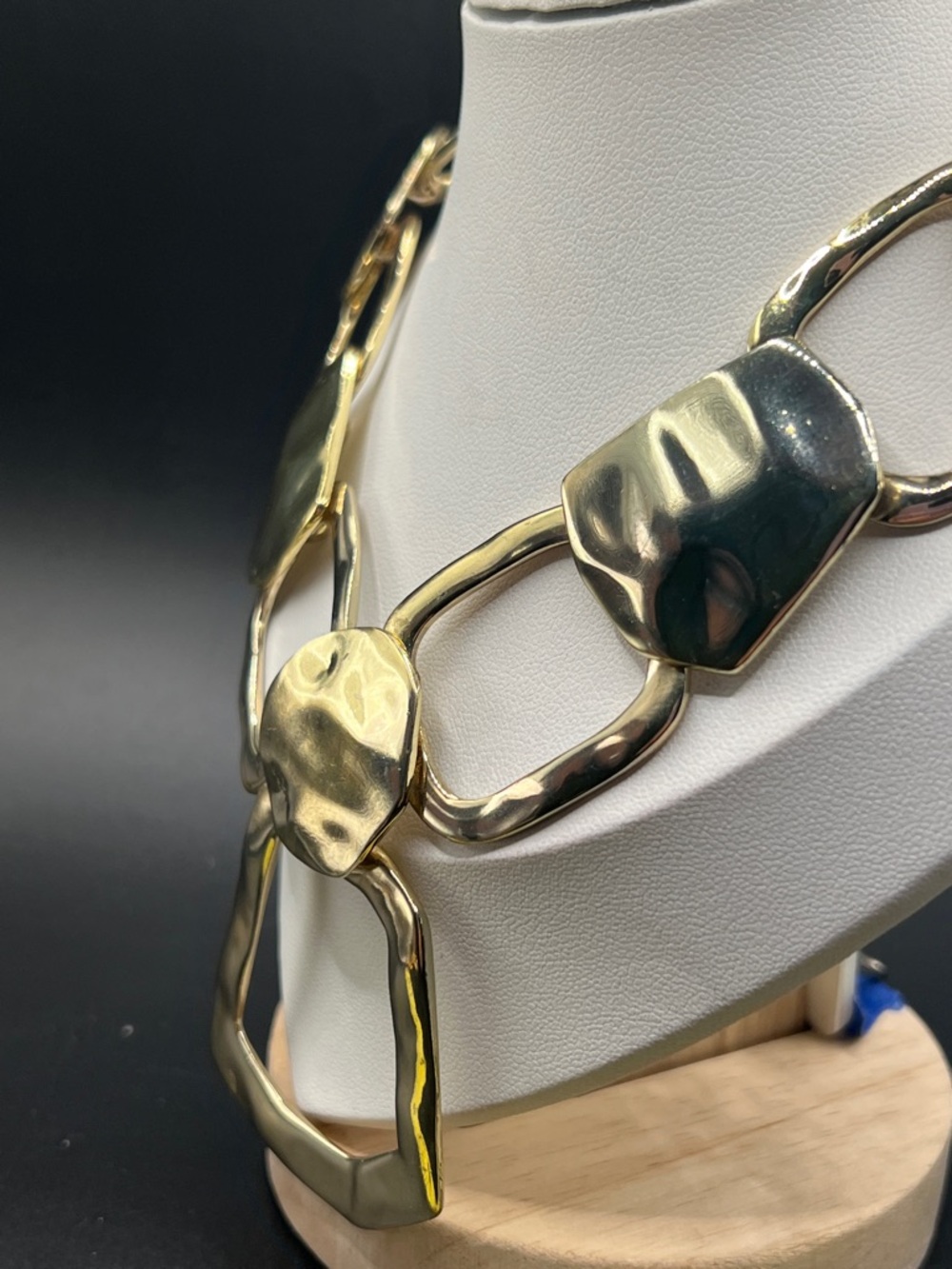 Bastian Brothers Gold Link Necklace - Picture 2 of 6